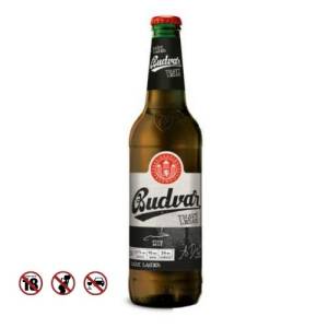 Budweiser Budvar Black Beer bottle (330ml)